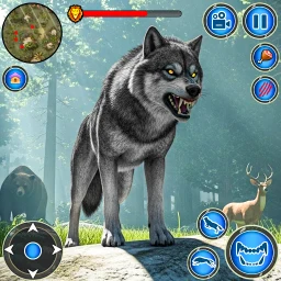 Icône de Wolf Simulator 3D: RPG Games